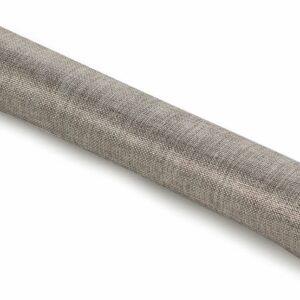 Glanz-Leinen B:35 x 200cm, grau/gold