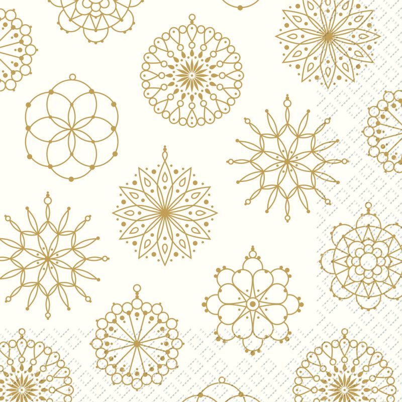 Servietten "Jamila", 3-lagig, 33x33cm, 20 Stk./Packung