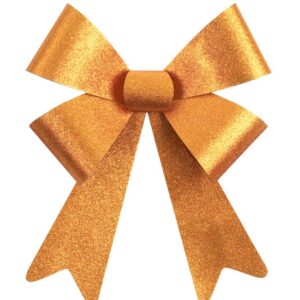Glitter-Schleifen, kupfer