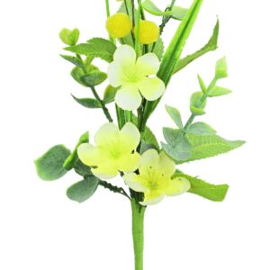 Blüten-Pick 27cm, gelb
