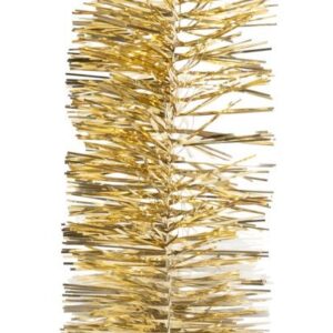 Tinselgirlande (Rundgirlande) Ø70mm, L:2m, gold
