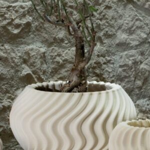 Pflanzengefäß Wave Ø29cm H: 22cm