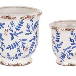 Pflanztopf 2-Set, Ø14,5cm H:13,5cm / Ø19 H:18