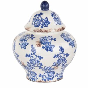 Deckelvase Ø22cm, H:26cm