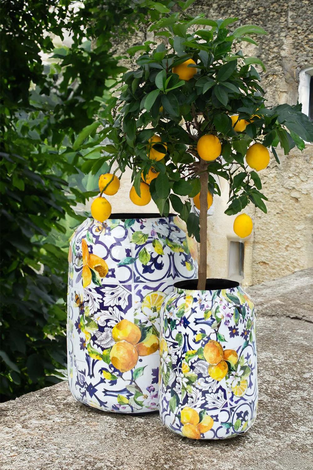 Lemon Fusion Pflanzgefäß, Ø30cm, H:43 cm, multicolor – Bild 2