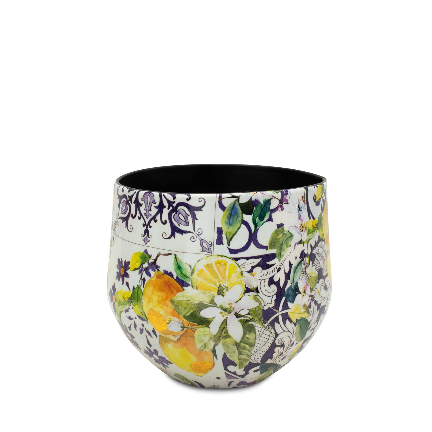 Lemon Fusion Tischgefäß, Ø23cm, H:22cm, multicolor