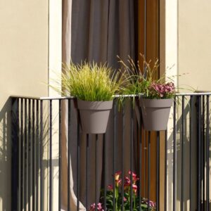 Pflanztopf "Be Up" 33x25xH:25cm, taupe