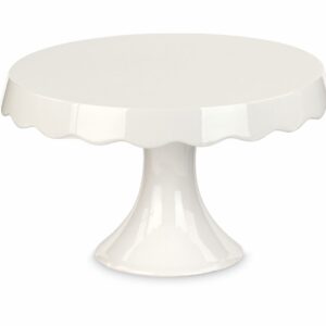 Kuchen-, Tortenteller weiß, Ø30,5cm H:19cm