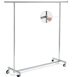 Klappbarer Ständer H:146-216cm, chrom