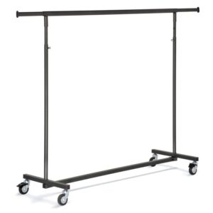 Klappbarer Ständer H:146-216cm, schwarz einbrennlackiert
