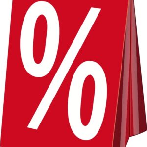 Dachaufsteller %-Prozentzeichen, DIN A3