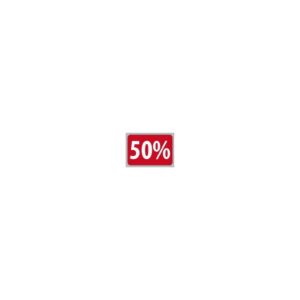 Rahmenschild  50 %, Format DIN A4, 10 Stk./Pkg.