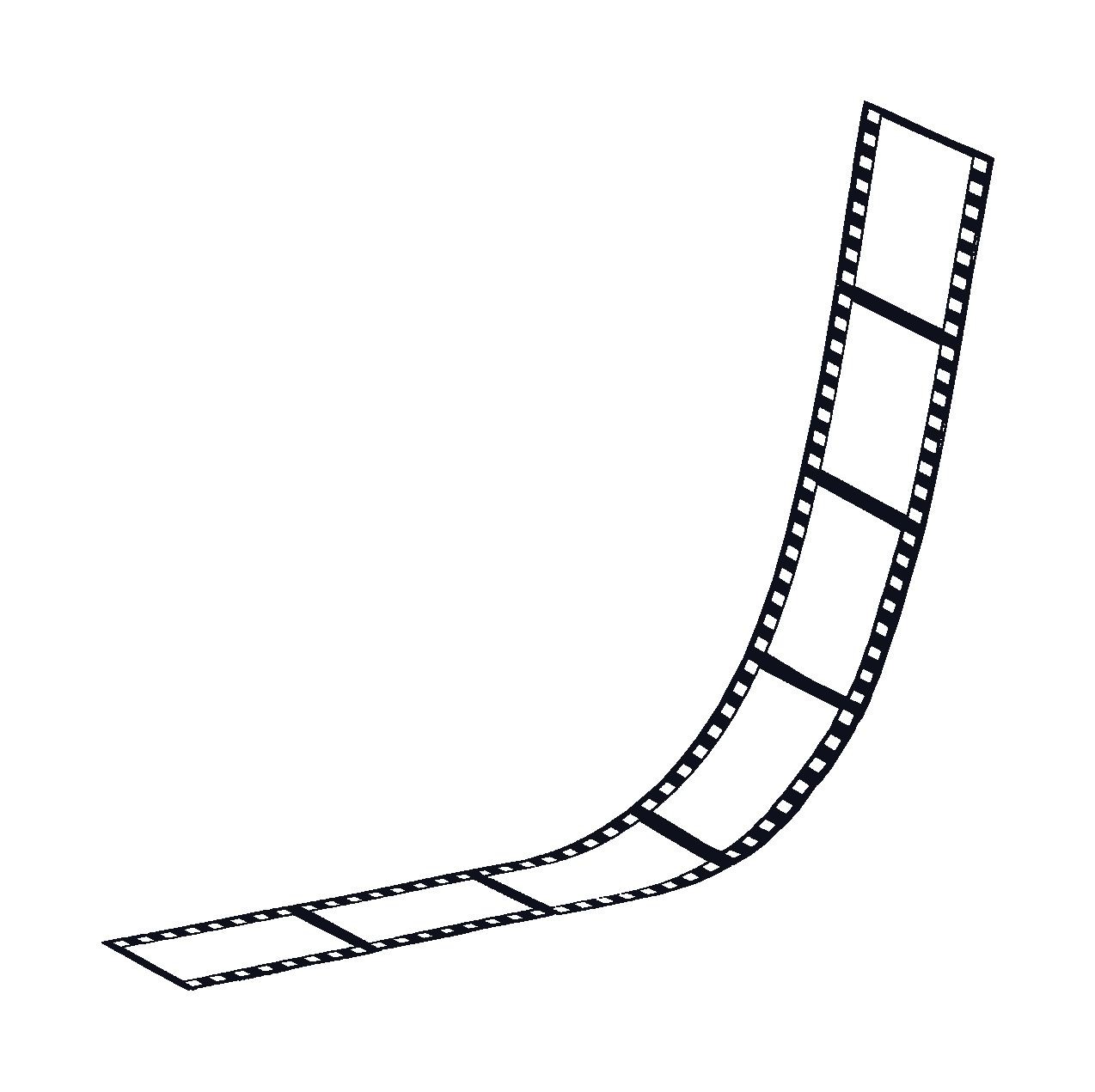 Filmstreifen 140x19 cm
