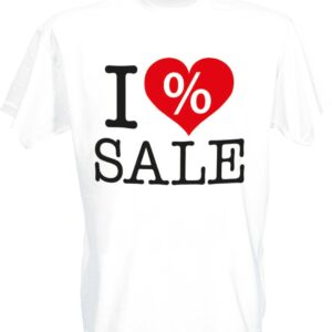 T-Shirt I Love Sale