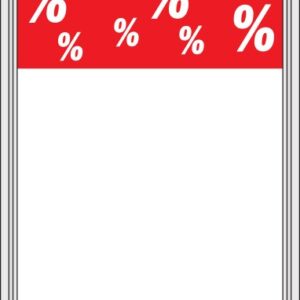 Rahmenschild %%%, Format DIN A4, 10 Stk./Pkg.