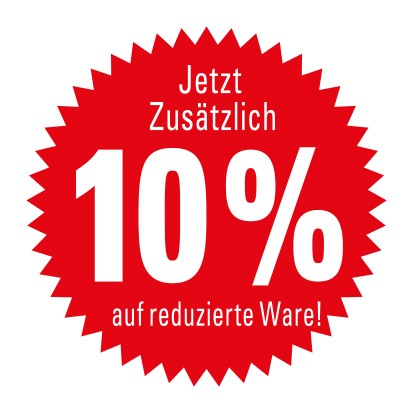 Ankleber zusätzlich 10 %