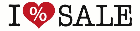 Ankleber I Love Sale
