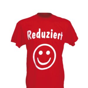 T-Shirt "Reduziert-Smiley"