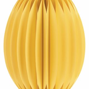 Waben-Ei-Set. 3-teilig H:75cm,60cm,40cm, gelb
