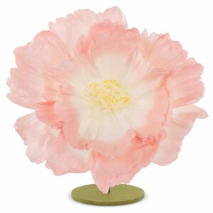 Papier Blüte H: 70cm, rosa