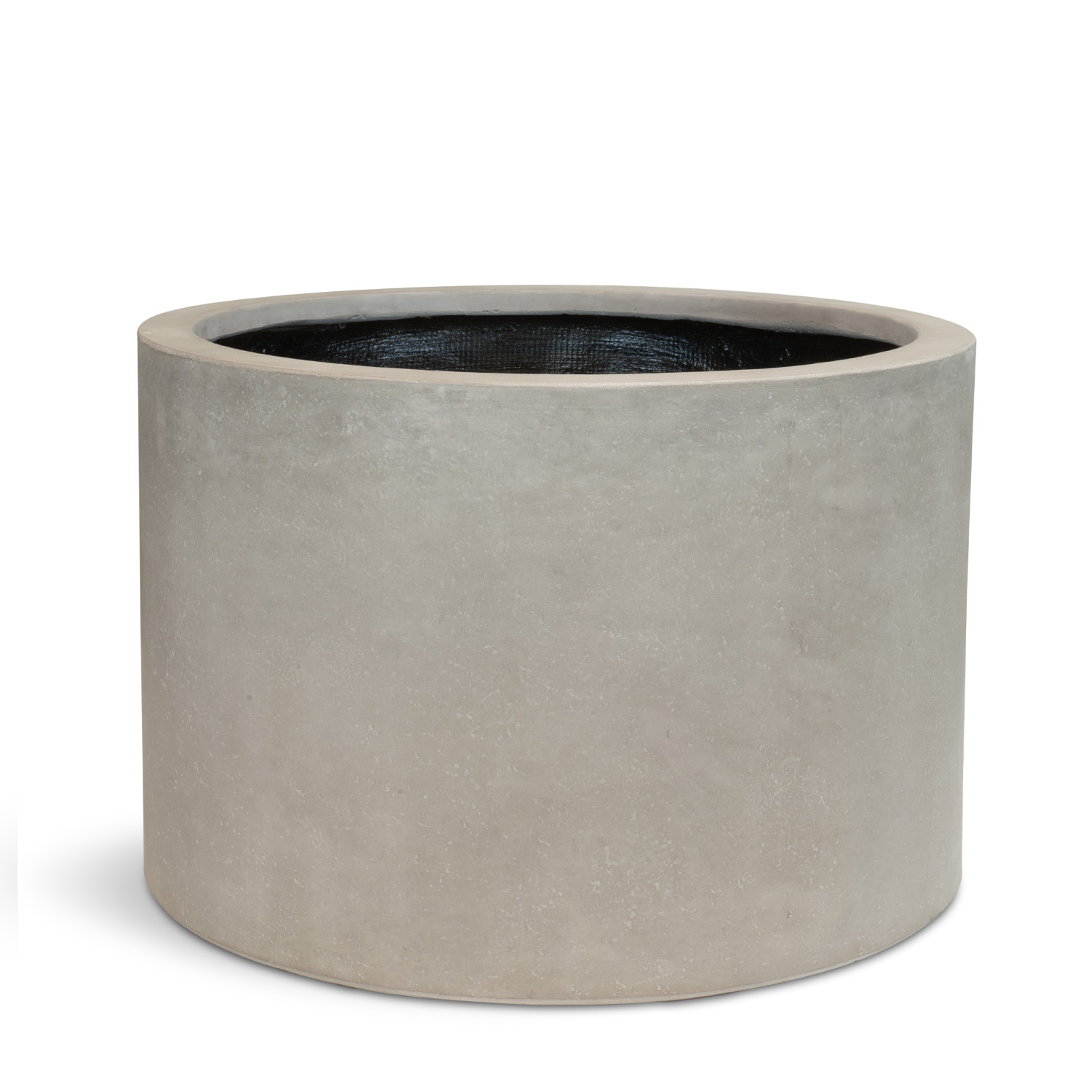 Roccastone Bodengefäß Cylinder, Ø60cm, H:40 cm, natur beton