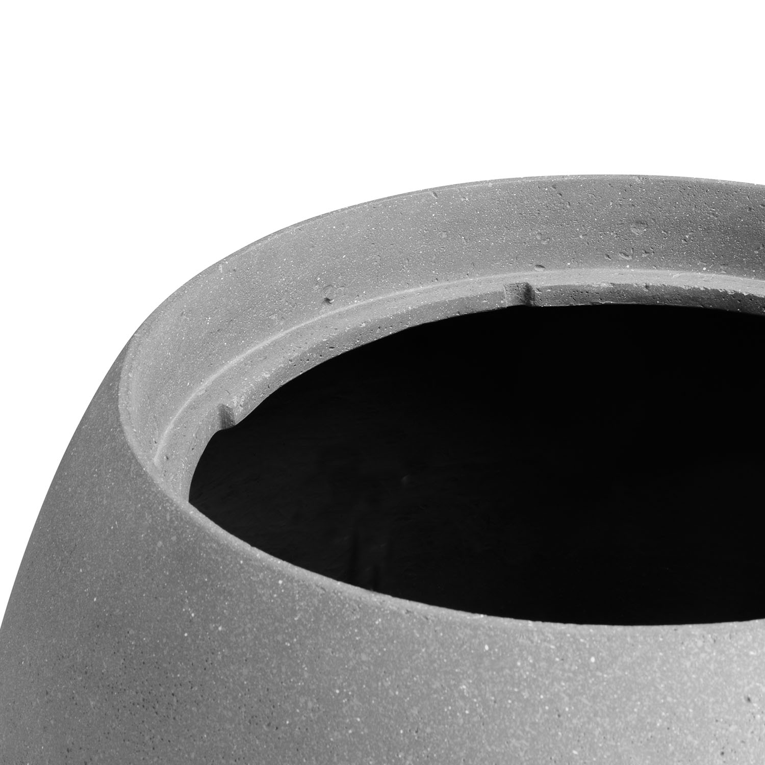 Polystone Bodenvase Essence, Ø39cm, H:90 cm, grau – Bild 5