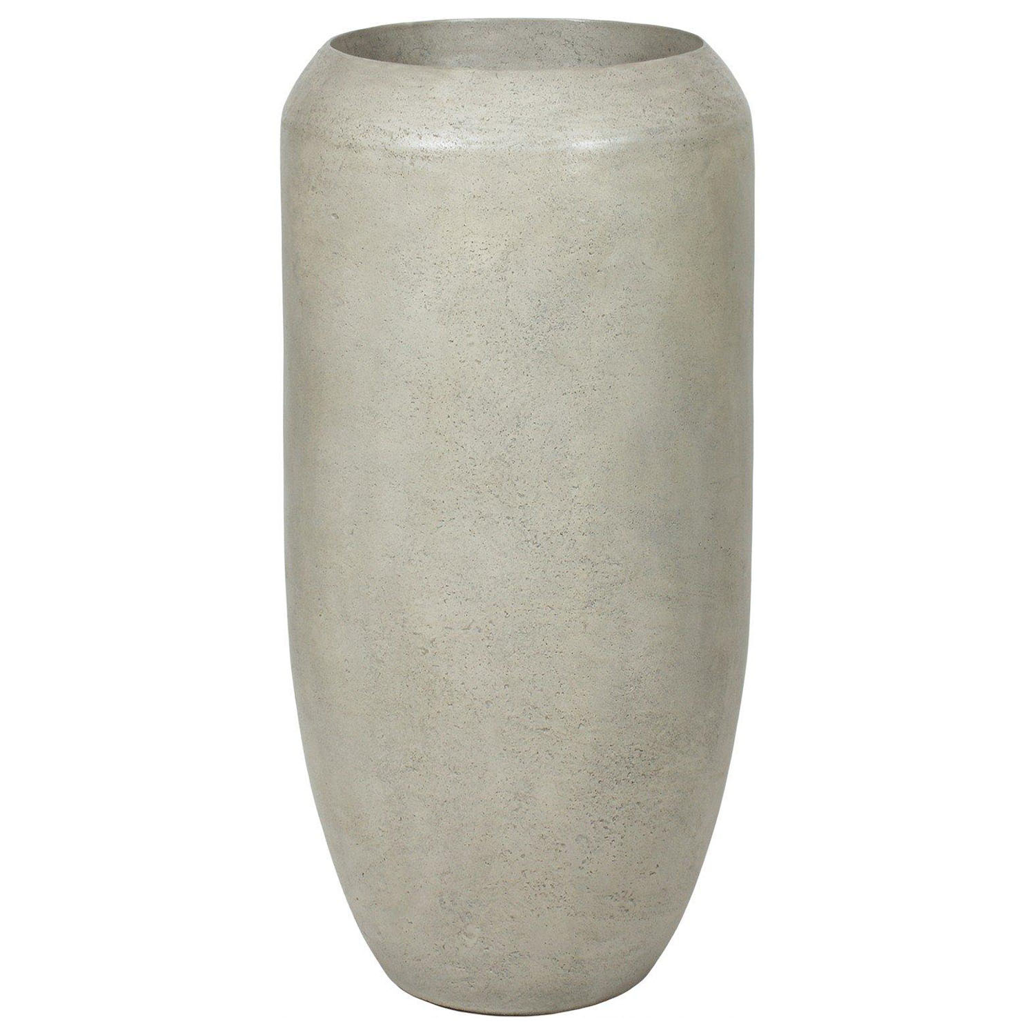 Cigar Bodenvase, Ø50cm, H:100 cm, grau
