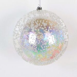 Schneekugel Ø12cm, transparent