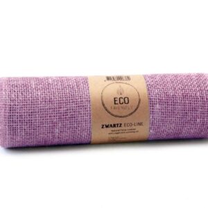Jute-Tischläufer B:30cm, flieder, 5m/Rolle