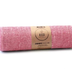 Jute-Tischläufer B:30cm, pink, 5m/Rolle