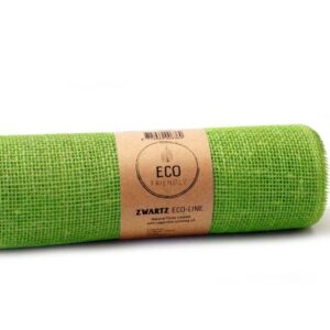 Jute-Tischläufer B:30cm, lindgrün, 5m/Rolle