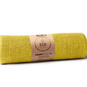 Jute-Tischläufer B:30cm, gelb, 5m/Rolle