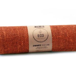 Jute-Tischläufer B:30cm, terracotta, 5m/Rolle