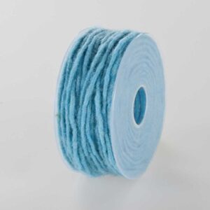 Dochtfaden Ø5mm, 33 lfm/Spule, babyblau