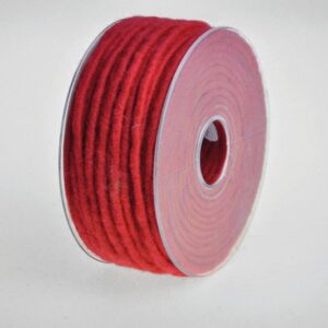 Dochtfaden Ø5mm, 33 lfm/Spule, rot