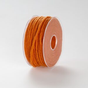 Dochtfaden Ø5mm, 33 lfm/Spule, orange