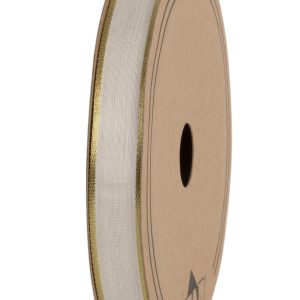 Organzaband "Platone" B:15mm, 10m/Rolle