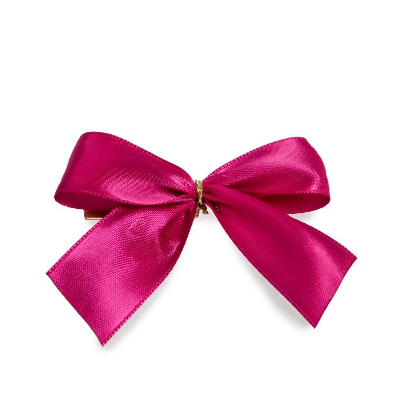 Schleifen mit Drahtclip PINK