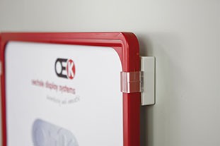 Magnethalter für Plakatrahmen