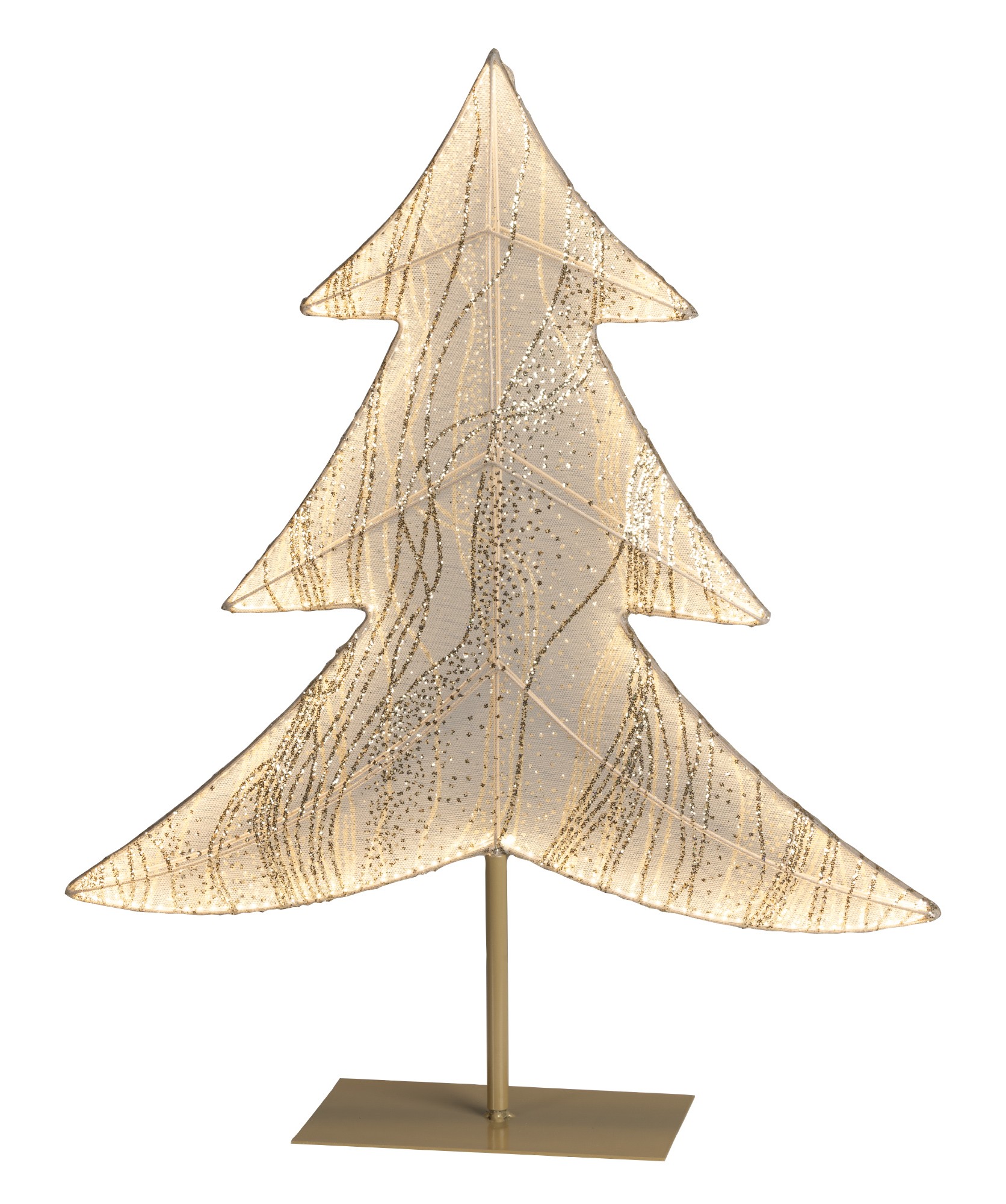 LED Baum, L.13cm x B.54cm x H.65cm, Dauerbetrieb indoor – Bild 2