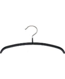 Metall-Kinderkleiderbügel schwarz 25 cm