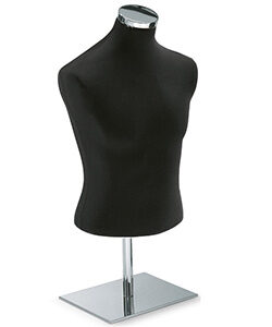 Herren-Kurzbüste Metallo, H:63cm, weiß