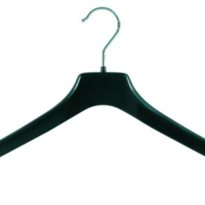 Formbügel 41cm, mit Rockhaken, schwarz