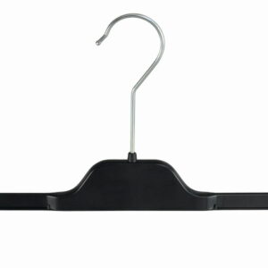 Hosen/Rockbügel mit Klammern, 36cm, schwarz
