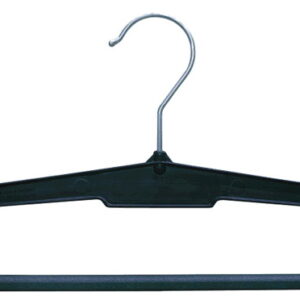 Hosenbügel 41cm, schwarz, mit Schaumstoffauflage