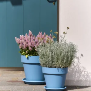 Pflanzkübel Mitu Pac Ø30xH:27cm, aqua