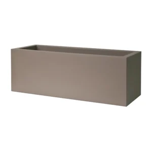 Pflanzwanne Kube Cassetta, 80x30x30cm, taupe