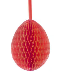 Waben-Ei orange, 50cm