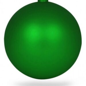 Weihnachtskugeln, grün matt