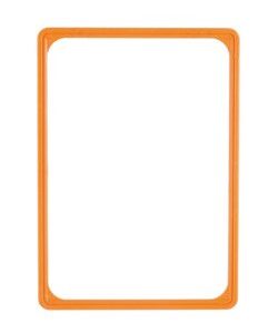Plakatrahmen DIN-A5, orange